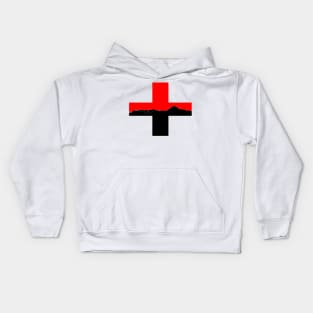 Swiss Mountain Flag Kids Hoodie